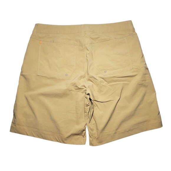 Orvis Jackson Convertible Shorts Women's 10 Shitake Beige Nylon Hiking Quick-Dry - Picture 4 of 9